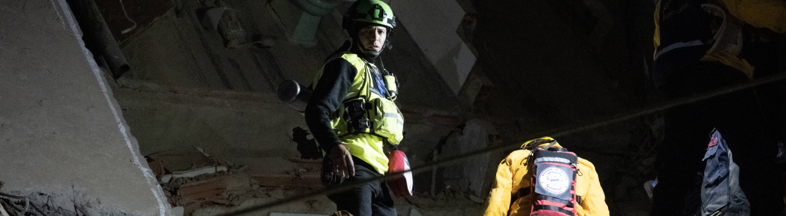 Rettungsarbeiten nach dem Erdbeben in Caracas