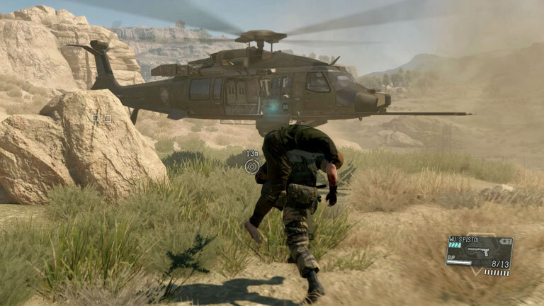 Szene aus Metal Gear Solid V: Phantom Pains (Presskit)