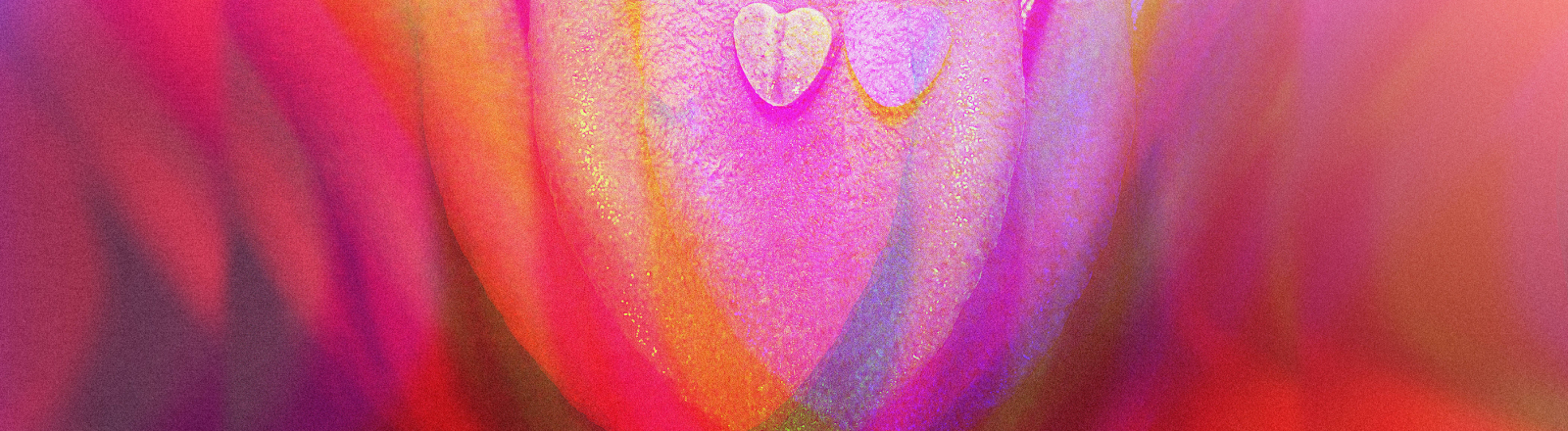 Eine Zunge, ein Mund und eine psychoaktive Substanz