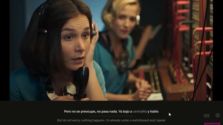 Screenshot einer Szene aus einer Netflix-Serie