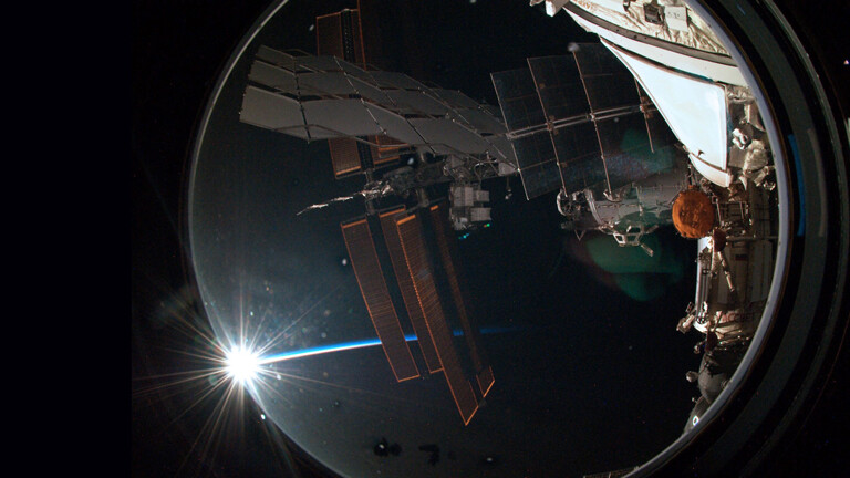 Astronaut Alexander Gerst schoss dieses Bild von der ISS aus und twitterte es.