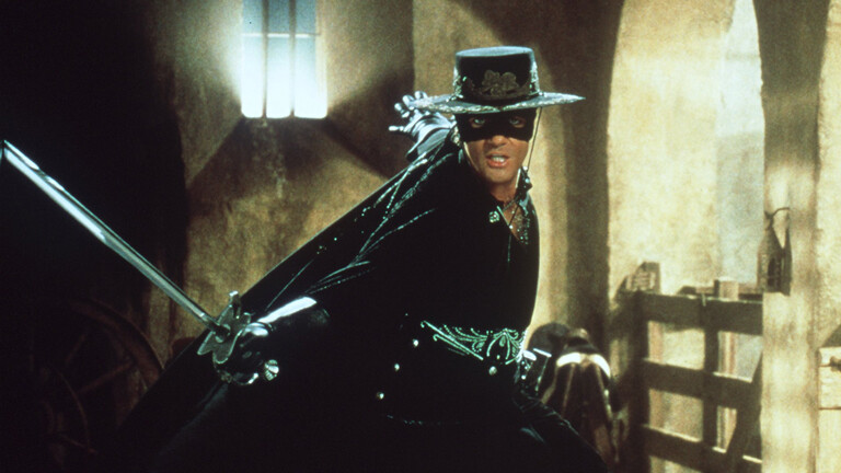 "Die Maske des Zorro" - Antonio Banderas spielt Zorro - der Rächer der Armen.