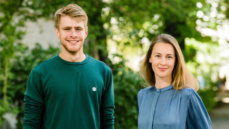 Kai Lanz und Melanie Eckert