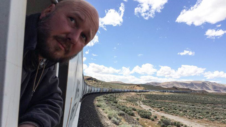 Buchautor Fredy Gareis reist als Hobo durch die USA.