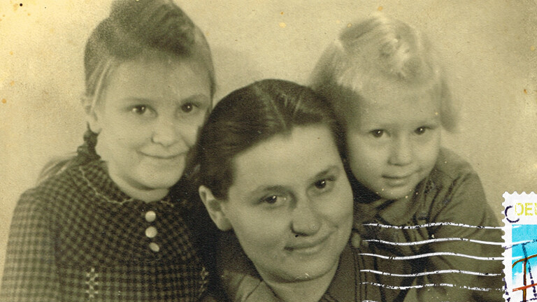 Geflüchtet aus der Großstadt: Mechthild, Maria und Irmgard May.