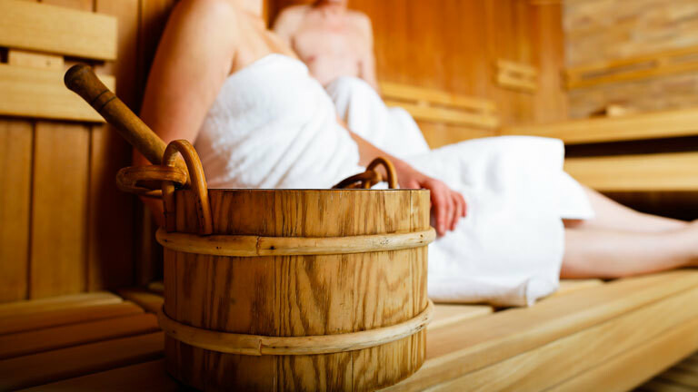 Viren in der Sauna: Ist die Temperatur sehr hoch, sinkt das ...