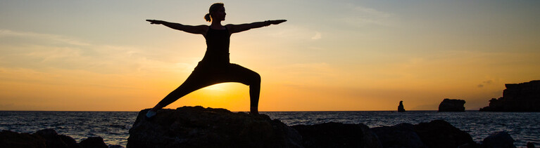 Yoga am Meer