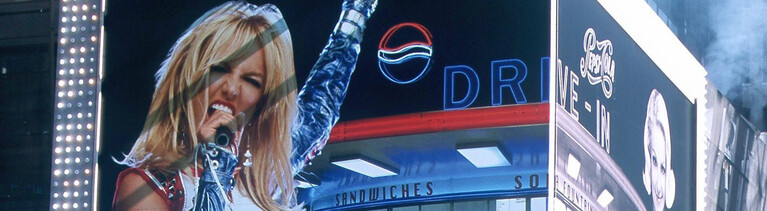 Britney Spears macht Werbung für Pepsi