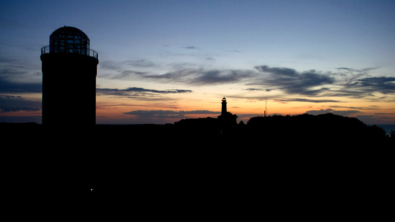 Der Peilturm am Kap Arkona, Rügen.