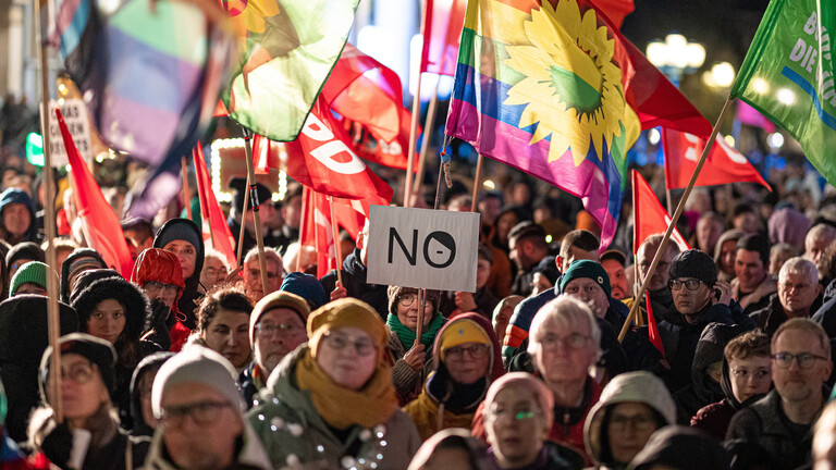 Demonstration nach Stadtbild-Aussagen vom Kanzler Merz in Hannover