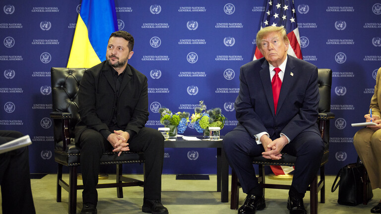 Wolodymyr Selenskyj und  Donald Trump