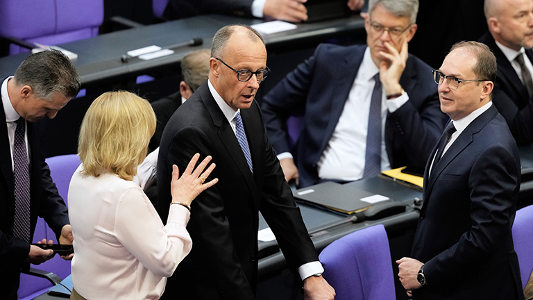 Friedrich Merz im Bundestag