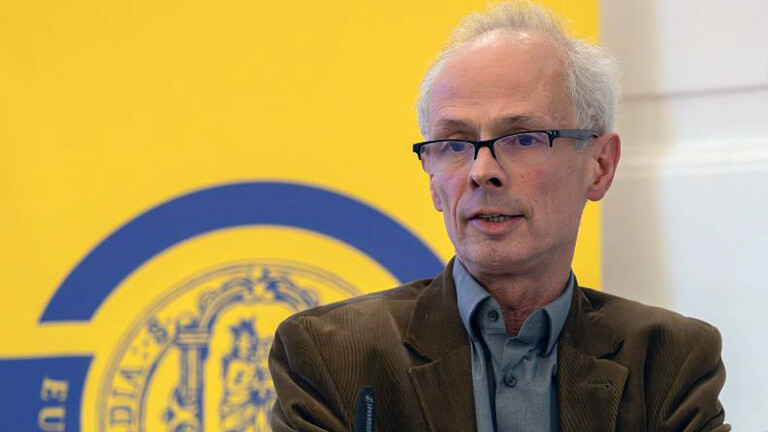 Klaus Weber, ehemaliger Professor für Europäische Wirtschafts- und Sozialgeschichte an der Europa-Universität Viadrina in Frankfurt an der Oder.