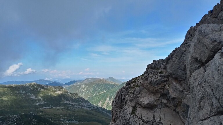 Ein Blick auf das italienische Val Stura di Demonte