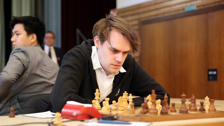 Deutschland, Deizisau, 30.11.2024, Schach, Bundesliga: Matthias Blübaum (Schachfreunde Deizisau)