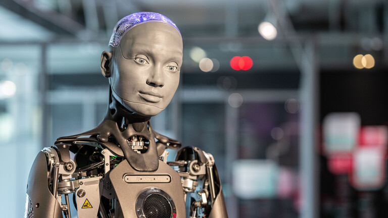 humanoide Roboter "Ameca" (22.07.2025)