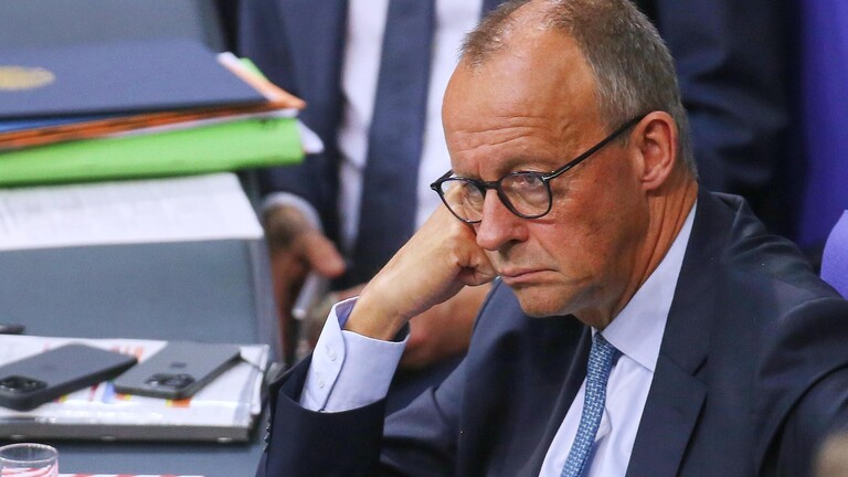Bundeskanzler Friedrich Merz im Bundestag