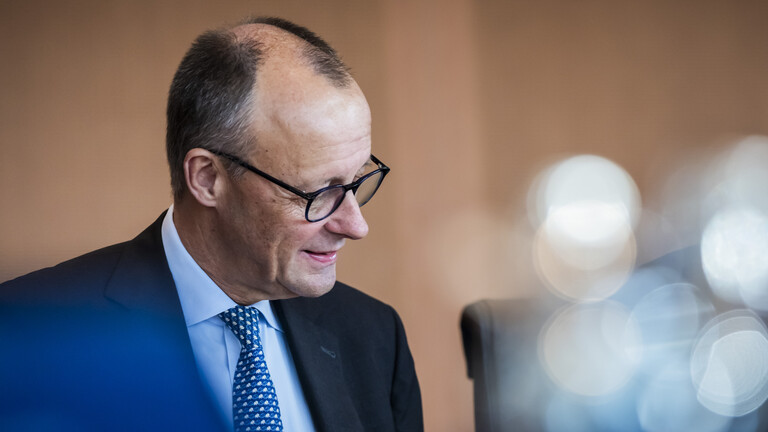 Bundeskanzler Friedrich Merz (CDU) am 22.10.2025