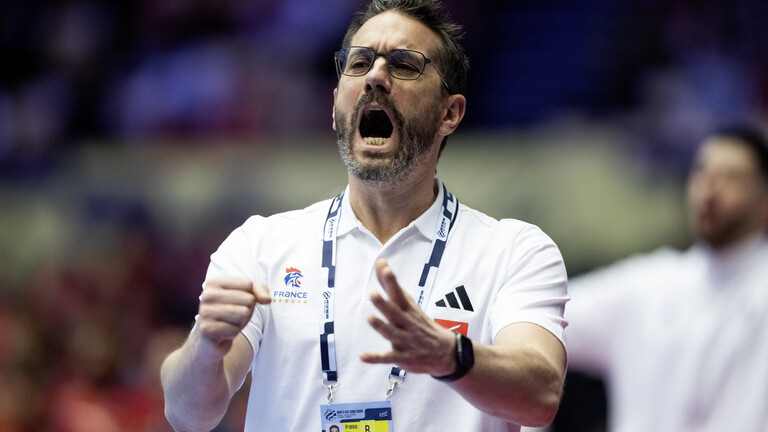 Der franzöische Handball-Trainer