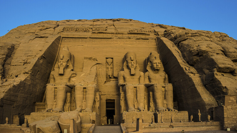 Abu Simbel Tempel, Pharao Ramses II, Sonnenaufgang, Weltkulturerbe UNESCO, Luxor, Ägypten