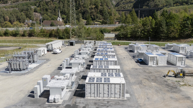 Grossbatteriespeicher in der Schweiz (Gemeinde Gurtnellen, 9.09.2026)