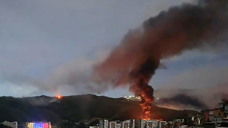 Nach dem Angriff der US-Luftwaffe: Feuer und Zerstörung in der venezolanischen Hauptstadt Caracas