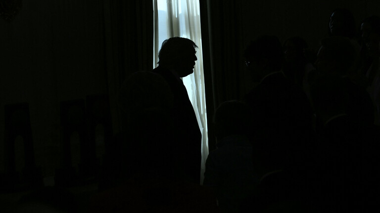 US-Präsident Donald Trump während des NCAA Collegiate National Champions Day im Weißen Haus in Washington, DC, am 21. April 2026
