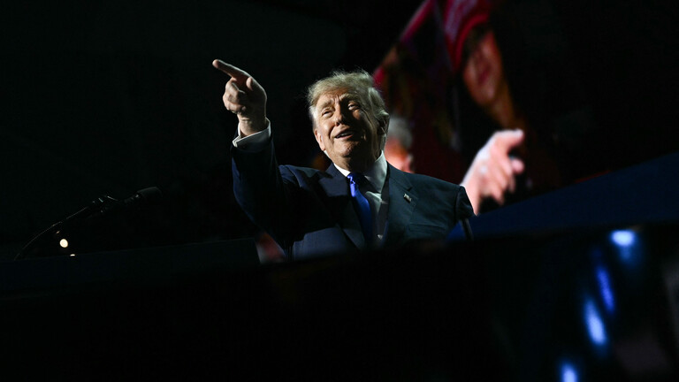 Donald Trump während der Republican National Midterm Convention in Dallas