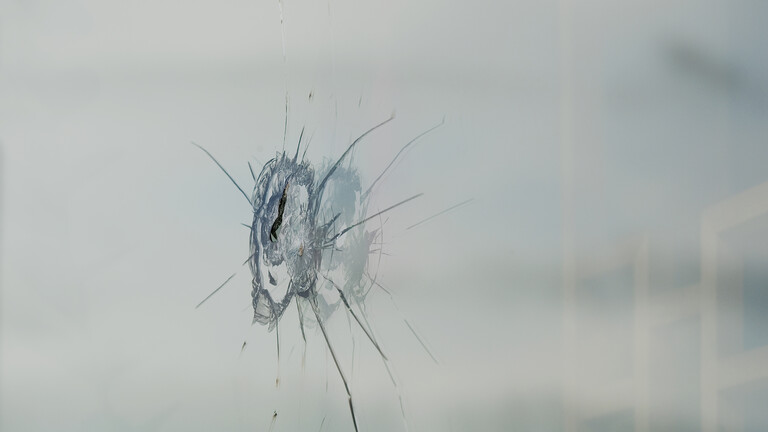 Kaputte Fensterscheibe