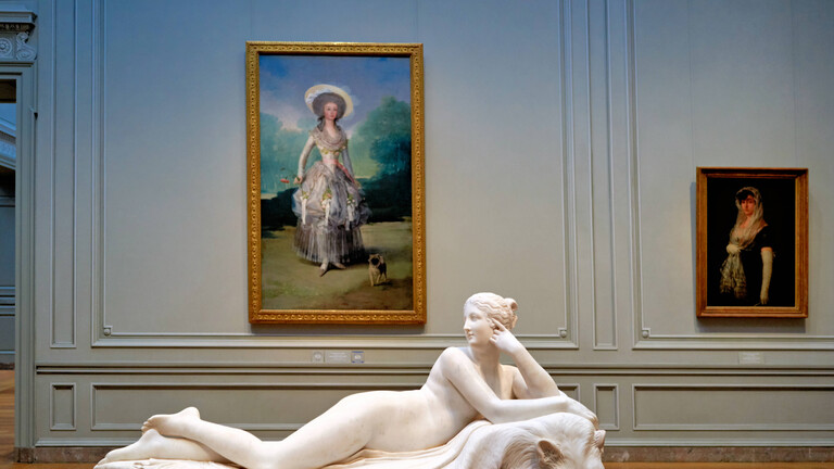 Ein Blick in die National Gallery of Art in Washington, D.C.