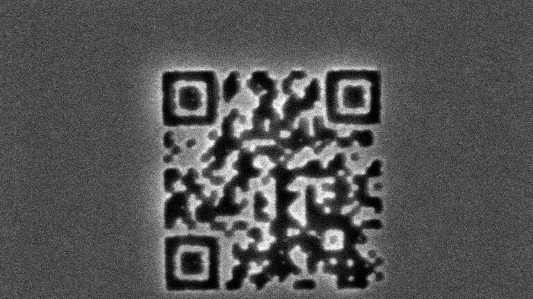 Der kleinste QR-Code der Welt