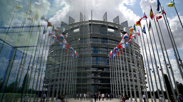 Das EU-Parlament in Strasbourg
