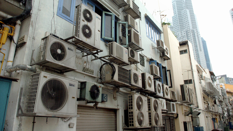 Klimaanlagen in Singapur