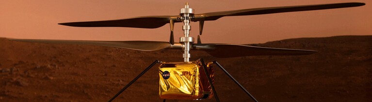 Der Mini-Hubschrauber Ingenuity der Nasa