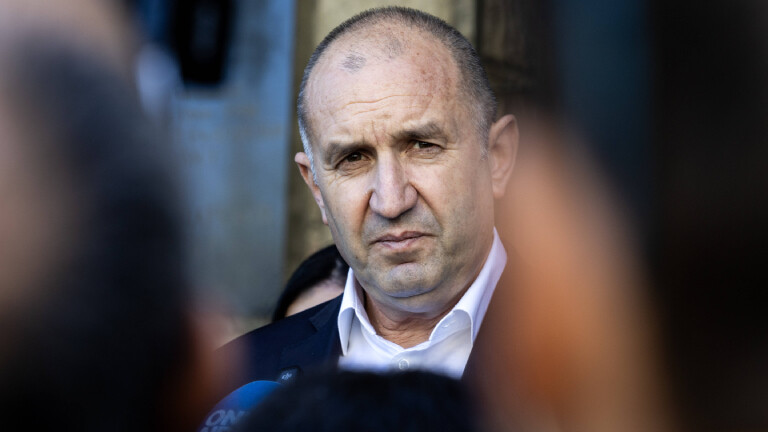 Rumen Radev am 19.04.2026 in Sofia