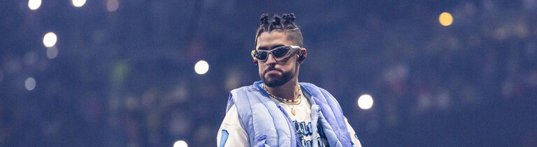 Bad Bunny bei einem Auftritt im Amway Center in Orlando, Florida (29.03.2022)