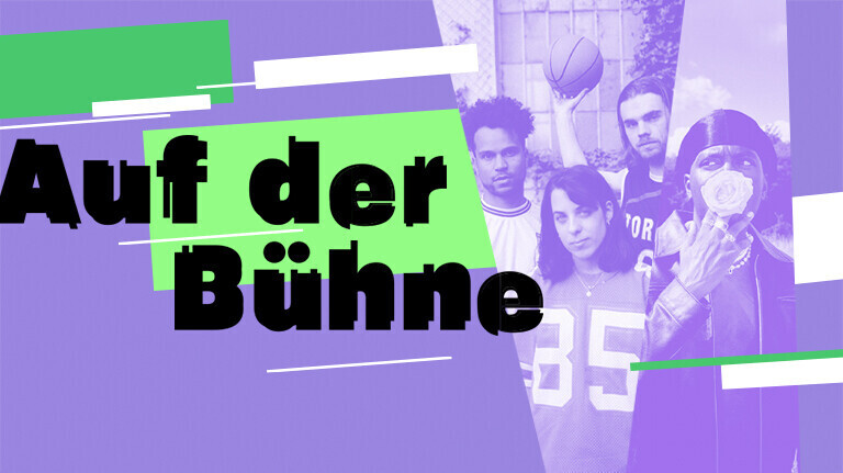 Das "Auf der Bühne"-Artwork mit den teilnehmenden Musikern.