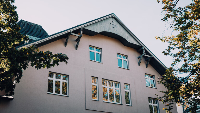 Das Gebäude der afghanischen Botschaft in Berlin.