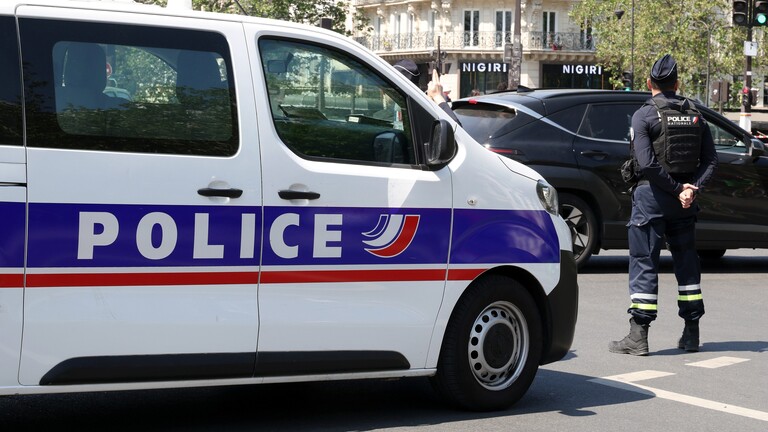 Ein Einsatzwagen der Police National in Frankreich