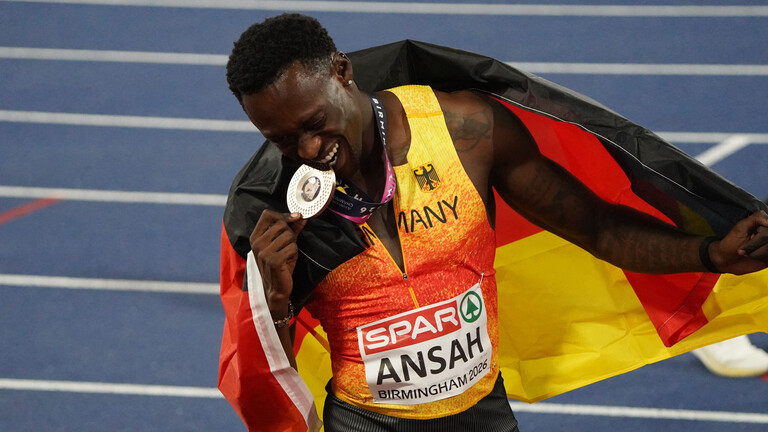 Owen Ansah gewinnt EM-Bronze über 100 Meter