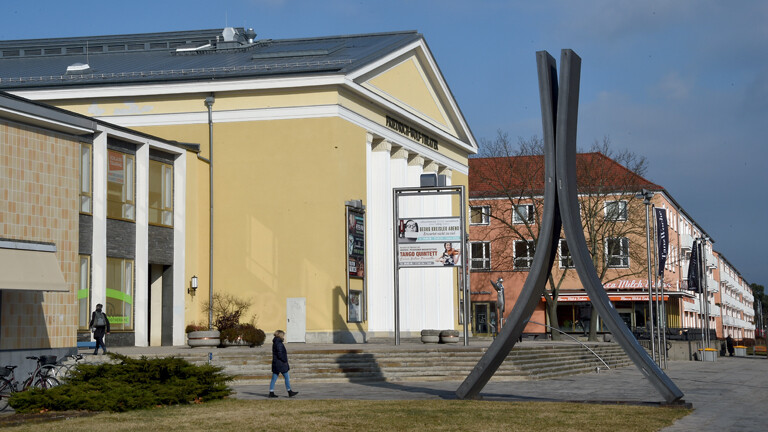 Das Zentrum von Eisenhüttenstadt