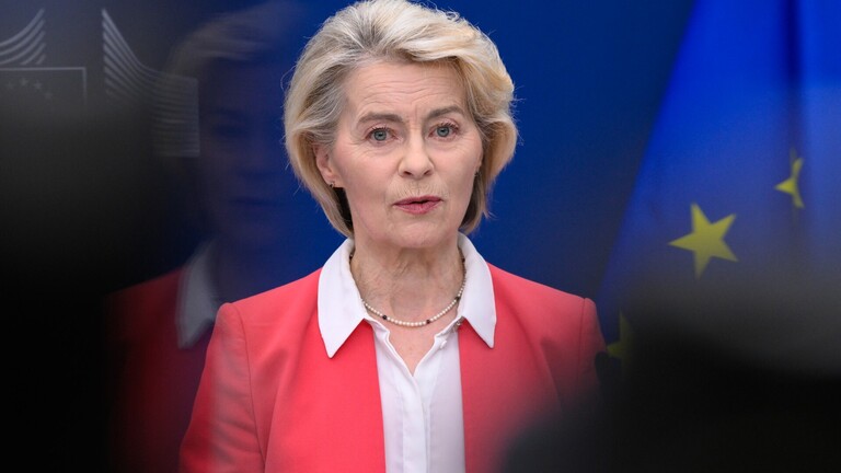 EU-Kommissions-Präsidentin Ursula von der Leyen in Brüssel.