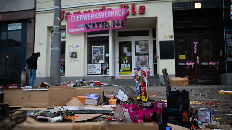 Das beböllerte Berlin am 1. Januar 2025