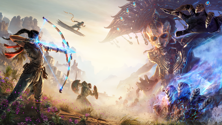 Eine Szene aus dem Singleplayer-Game "1001 Threads of Mizane"