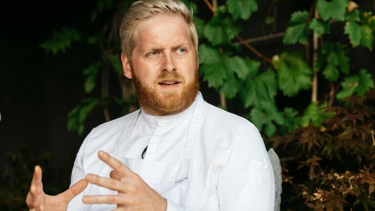 Küchenchef  Ricky Saward.