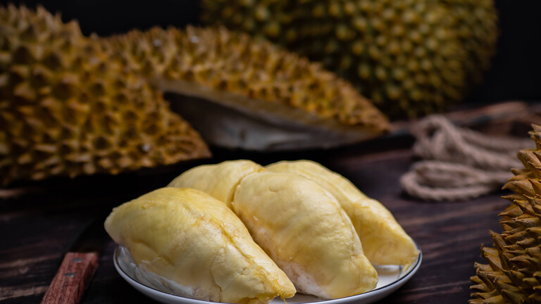Durian-Frucht auch bekannt als Stinkfrucht