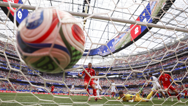 Ein Tor im Spiel Schweiz - Bosnien und Herzegowina bei der Fifa WM 2026