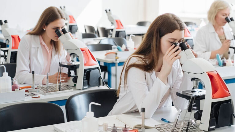 Studierende forschen an der Hochschule