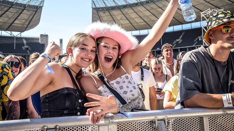 Fetsivalbesucher auf dem Lollapalooza