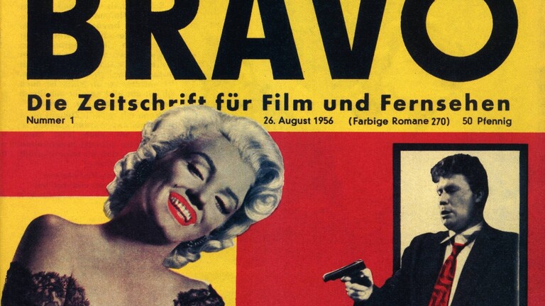 Die erste Ausgabe der Zeitschrift "Bravo" aus dem Jahr 1956